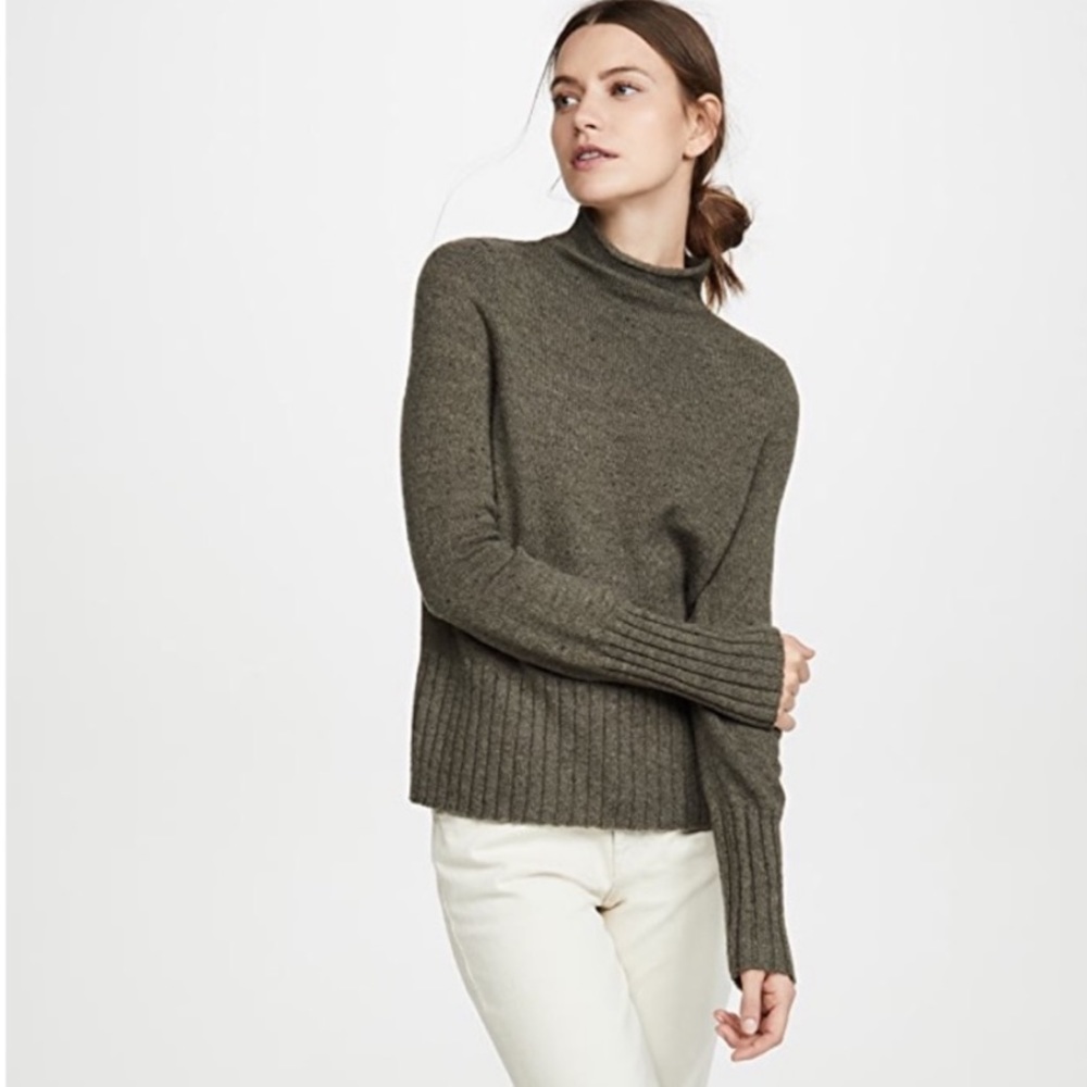 Madewell Donegal Inland Turtleneck Sweater